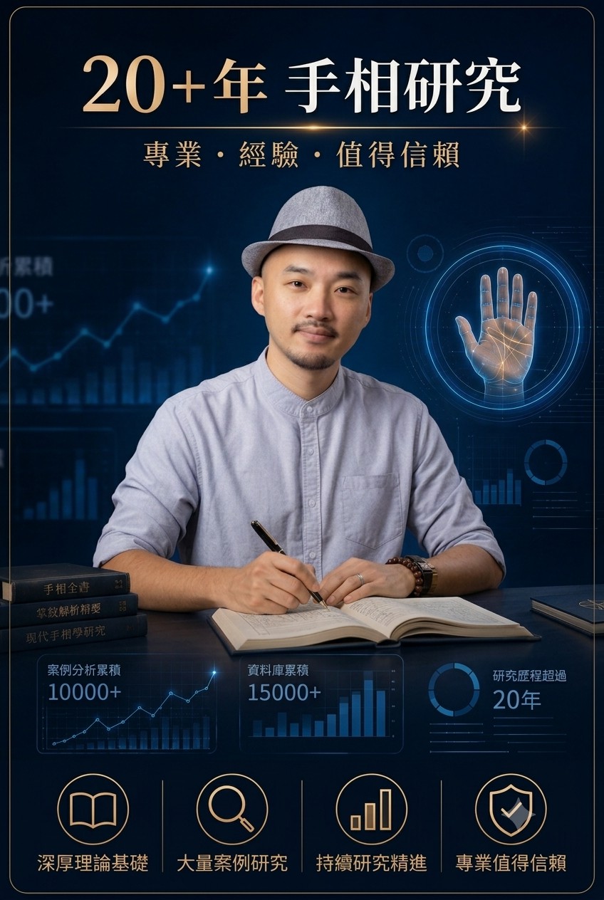 20+年手相研究